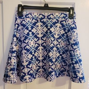 Colorful, short skirt